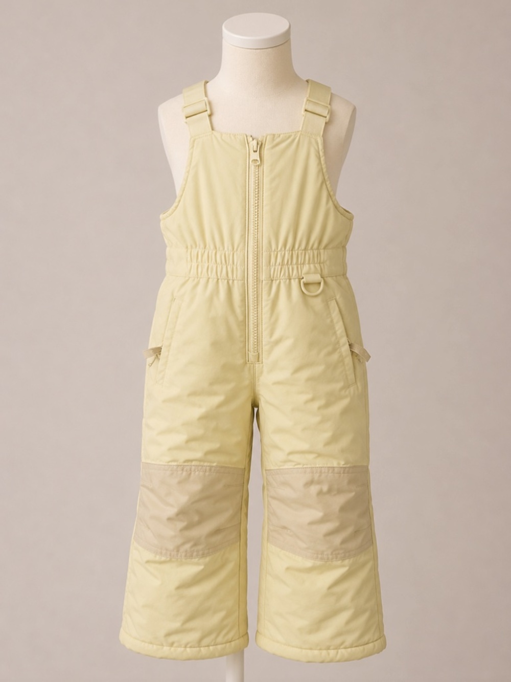 Amazon Essentials Kids Insulated Snow Bibs Ivory Waterproof Winter Pants Size 5T